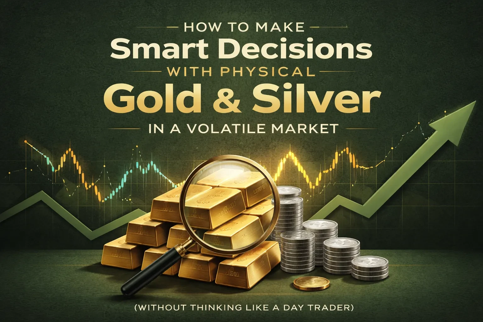 How to Make Smart Decisions With Physical Gold & Silver in a Volatile Market (Without Thinking Like a Day Trader)