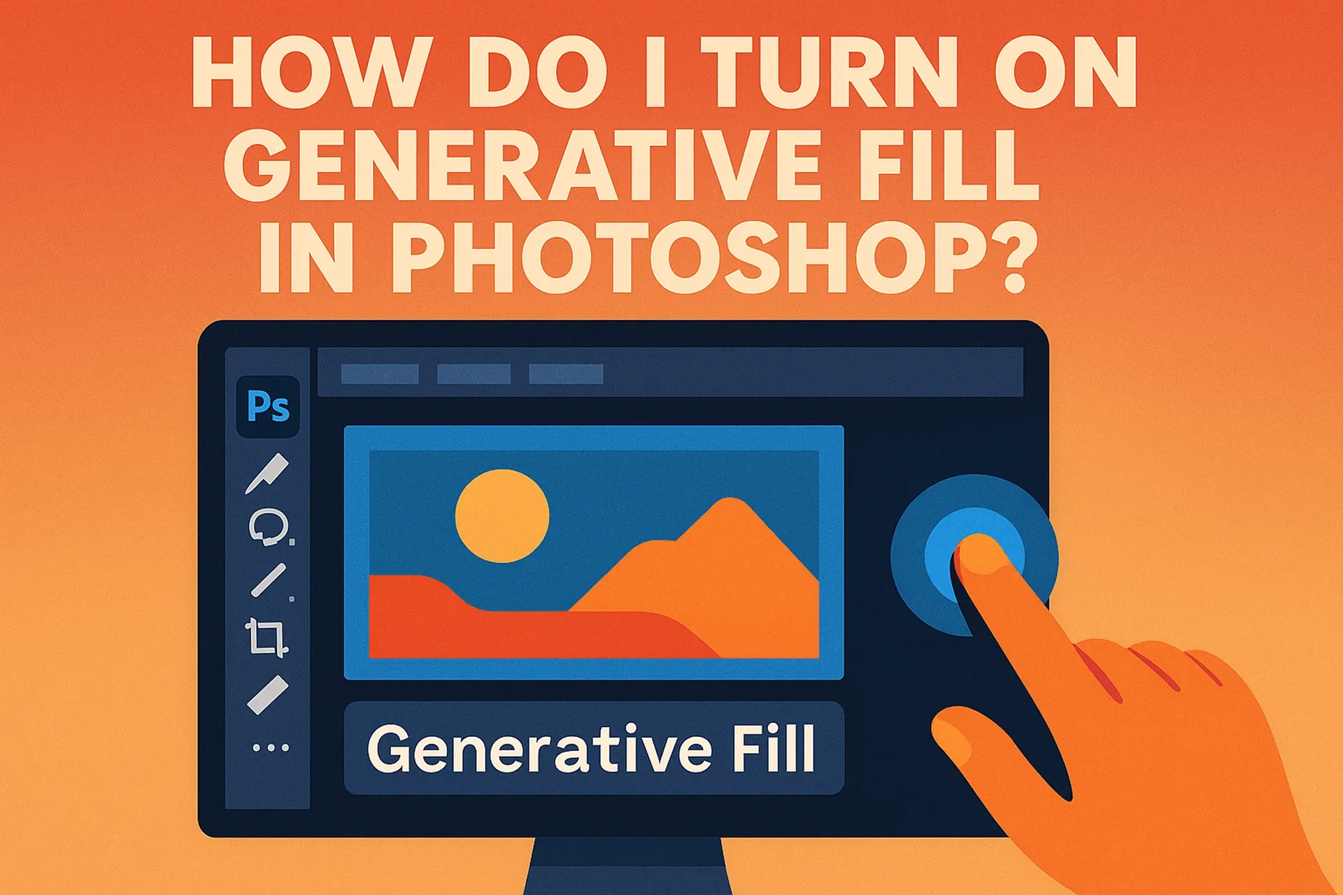 How Do I Turn On Generative Fill in Photoshop?